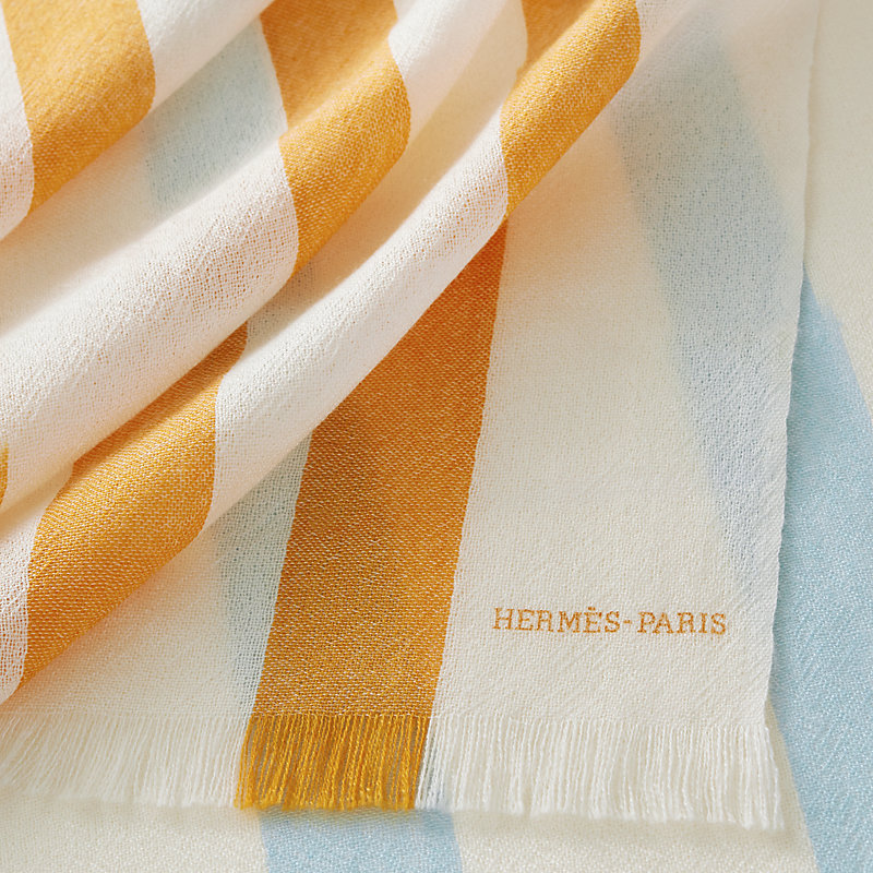 HERMES*ストール*バンブー・ストライプス H269107S Bamboo Stripes stole | Hermès UAE